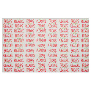 Freuen Sie sich auf einen schönen Urlaub Stoff