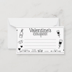 Freuen Sie sich auf individuelle Valentine/Jubiläu Mitteilungskarte