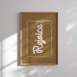 Freuen Sie sich auf neutrales Weihnachtsgebäck Poster