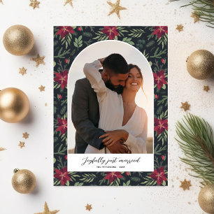 Freuen Sie sich auf Verheiratete Weihnachtslieder Feiertagskarte