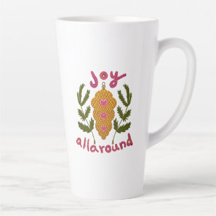 Freuen Sie sich auf Weihnachtsschmuck Milchtasse