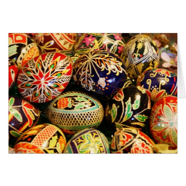 FREUEN SIE SICH IM OSTEN IN *CHINESISCH* 復 活 節 樂 ( (Vorderseite (Horizontal))