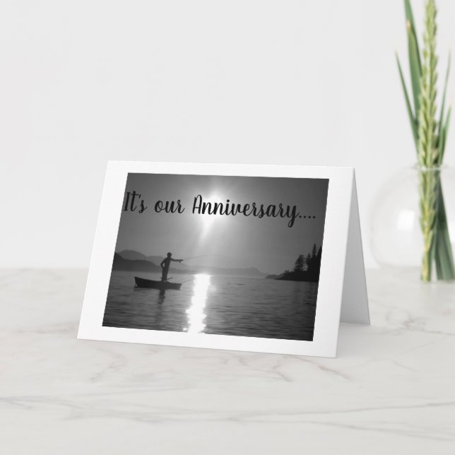 FREUEN SIE SICH JAHRESTAG AUF MEINEN *LIEBLINGSFIS KARTE (Vorderseite)