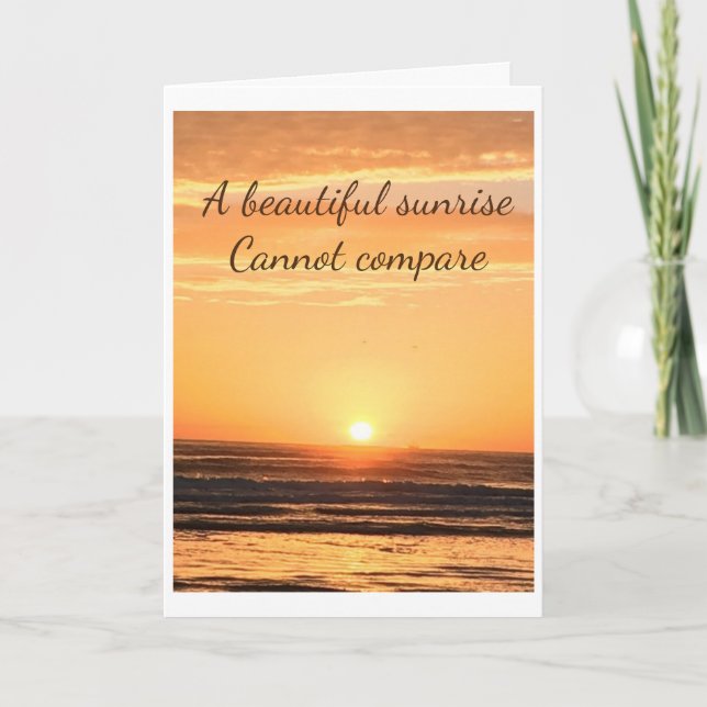 FREUEN SIE SICH JAHRESTAG AUF "UNSER JAHRESTAG" KARTE (Vorderseite)