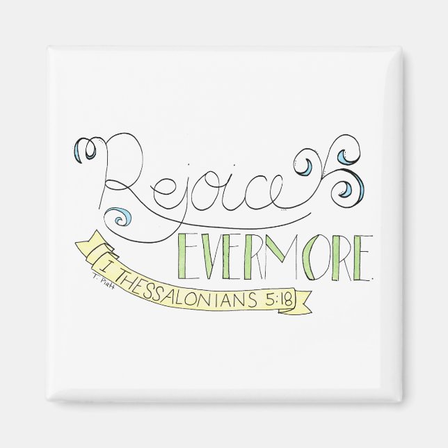 Freuen Sie sich noch mehr Magnet (Vorne)