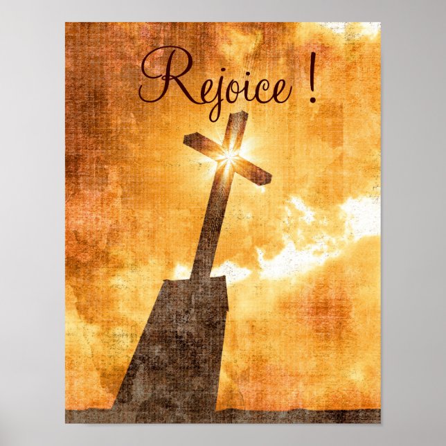 Freuen Sie sich! Poster Print (Vorne)