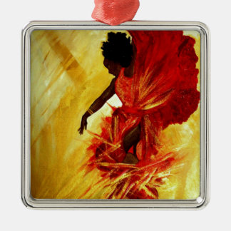 Freuen Sie sich Silbernes Ornament