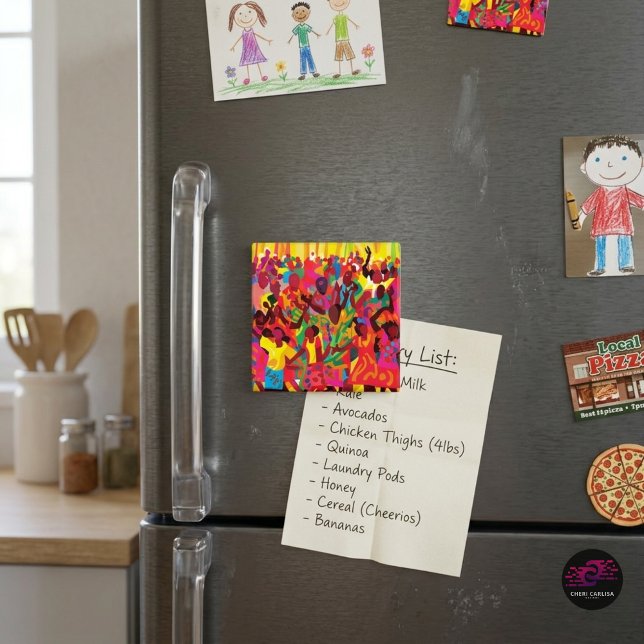 Freuen und fühlen Sie den Heiligen Geist Magnet (Even the grocery list got better vibes)