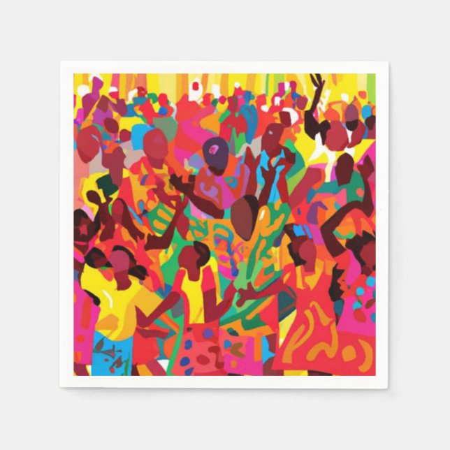 Freuen und fühlen Sie den Heiligen Geist Serviette (Vorderseite)