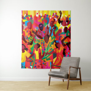 Freuen und fühlen Sie den Heiligen Geist Wandteppich