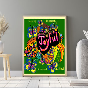 Freuen Whimsy: Eine Feier der Positivität Poster