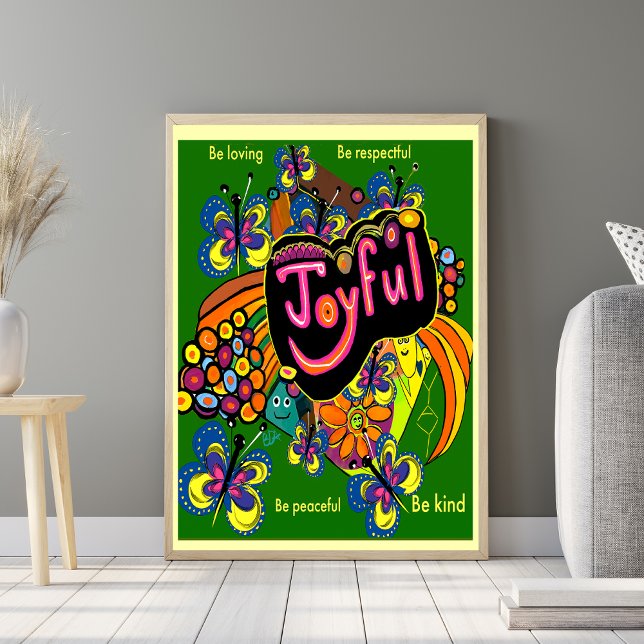 Freuen Whimsy: Eine Feier der Positivität Poster (Von Creator hochgeladen)