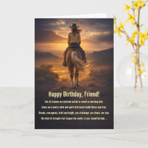 Freund Alles Gute zum Geburtstag Frau Frauen Mädch Karte