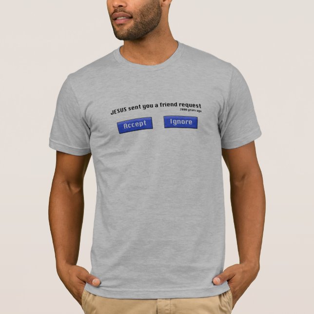Freund-Antrag-Shirt T-Shirt (Vorderseite)