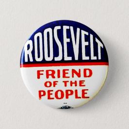 Freund der Leute - Knopf Button