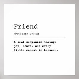 Freund - Ein Soul-Begleiter Poster