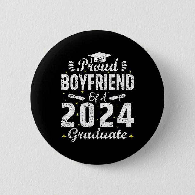 Freund eines Cl 2024 Graduate Abschluss Senior Button (Vorderseite)