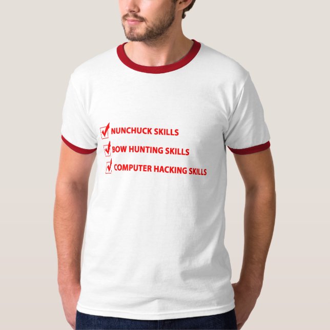 Freund-Fähigkeits-Checklisten-Napoleon T-Shirt (Vorderseite)