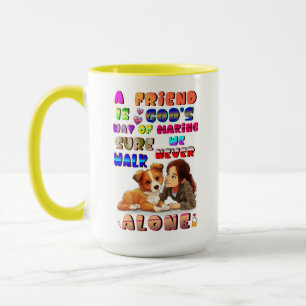 Freund Gottes Weg, um sicherzustellen, dass wir ni Tasse