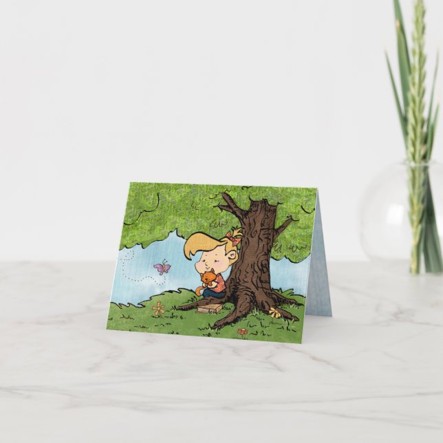 Freund-Gruß-Karte Karte (Vorderseite)