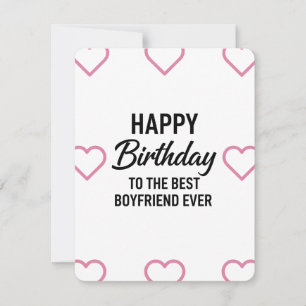 Freund Happy Birthday Romantischer Gruß Feiertagskarte