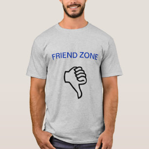 Freund in Zonen aufgeteilt T-Shirt