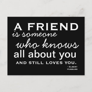 Freund - Inspiration Postkarte