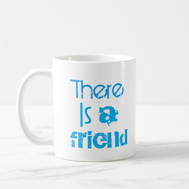 Freund ist naher als eine Bruder-Tasse (Prov. Kaffeetasse (Links)