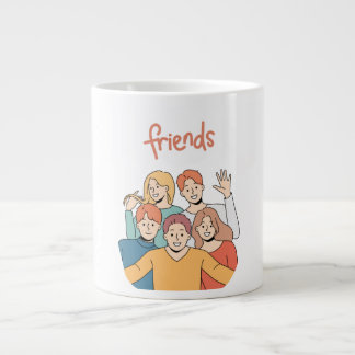 Freund Jumbo-Tasse