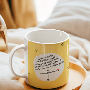 Freund kämpft gegen Krebs  Kaffeetasse
