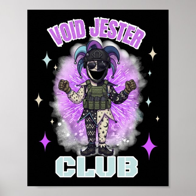 Freund Kommandant Dunkler Narr Void Poster (Vorne)