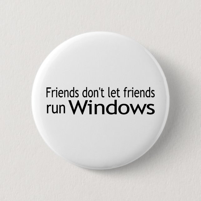 Freund-Lauf Windows Button (Vorderseite)