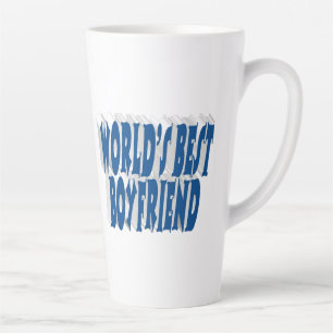 Freund mit meerblauer Schrift Milchtasse