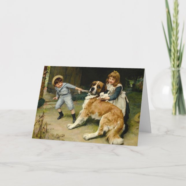 Freund oder Feind | Arthur John Elsley Karte (Vorderseite)