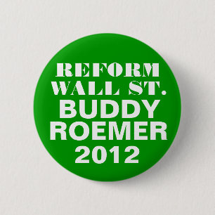 Freund Roemer 2012 Reform Wall Street Button