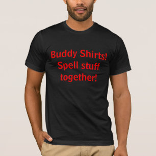 Freund-Shirts! Bannmaterial zusammen! T-Shirt