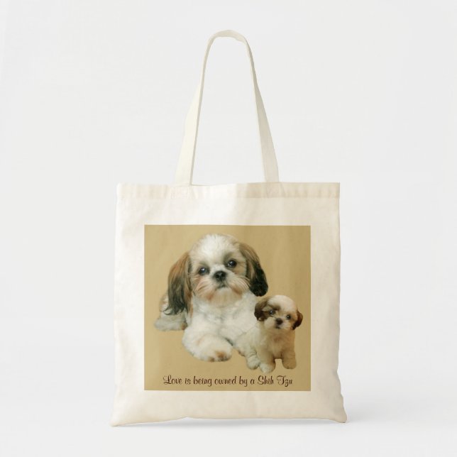 Freund-Taschen-Tasche Shih Tzu Tragetasche (Vorne)