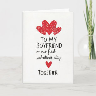Freund Valentinstagskarte Karte