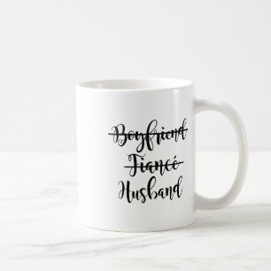 Freund, Verlobte, Ehemann T-Shirt Wedding Couple G Kaffeetasse