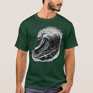 Freund von Bird Wave T-Shirt