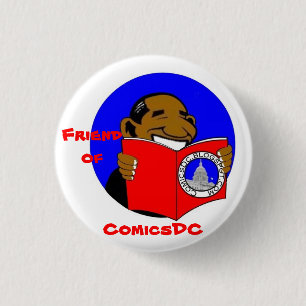 Freund von ComicsDC Abzeichen (Entwurf 2) Button