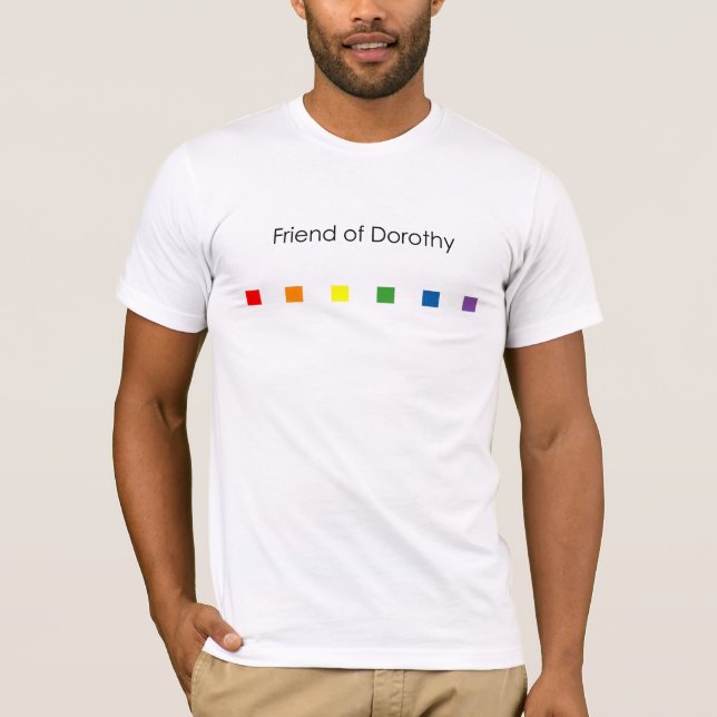 Freund von Dorothy-Regenbogen - Licht T-Shirt (Vorderseite)
