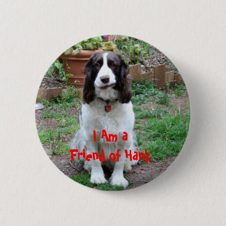 Freund von Hank-Knopf Button