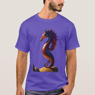Freund von Lucky Sea Horse T-Shirt