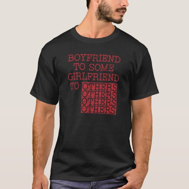 Freund zu einer Freundin zu anderen Liebe T-Shirt (Vorderseite)