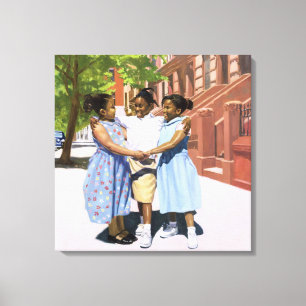 Freunde 2001 leinwanddruck