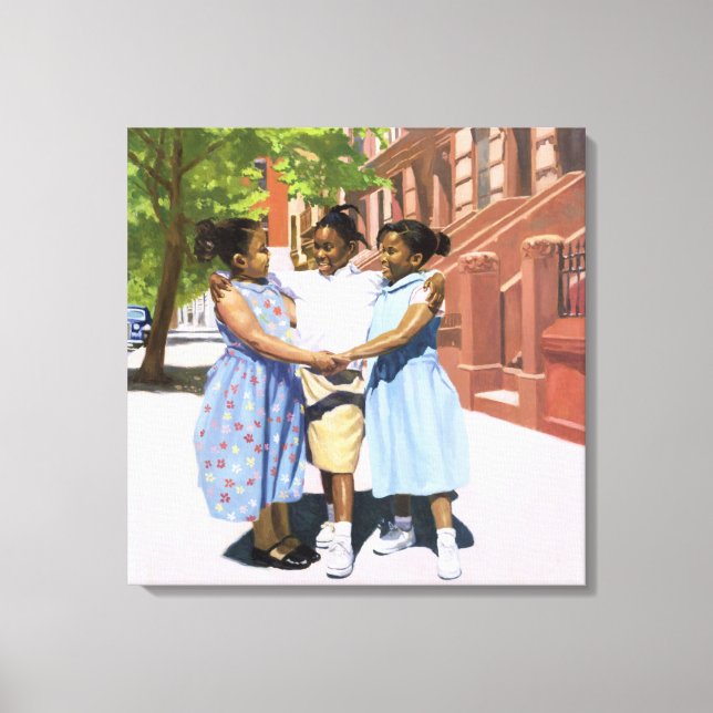 Freunde 2001 leinwanddruck (Vorderseite)