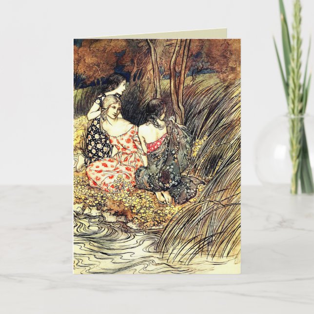 FREUNDE, ABER SISTERKARTE DANKESKARTE (Vorderseite)