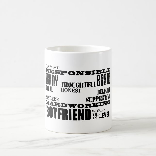 Freunde am besten u. bestster Freund: Qualitäten Kaffeetasse (Mittel)