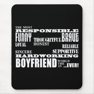 Freunde am besten u. bestster Freund: Qualitäten Mousepad